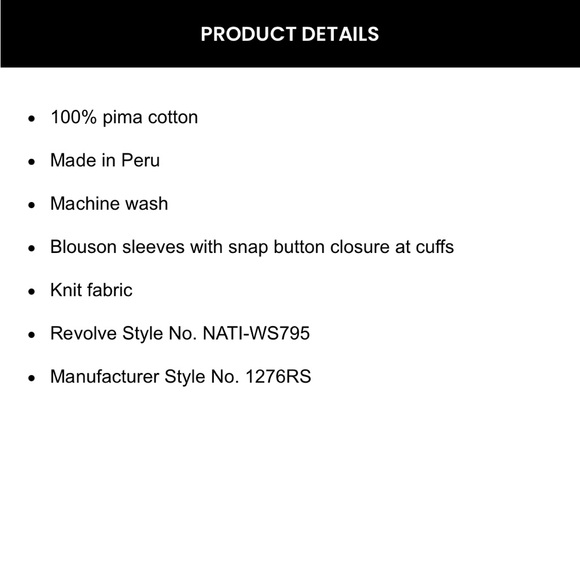 Nation LTD Renata Long-sleeve - Picture 3 of 5